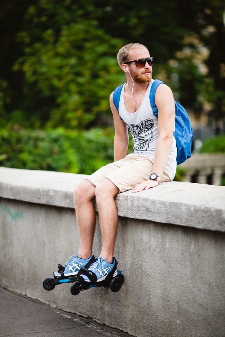 Роликовые коньки Cardiff Skate S2 Version S2-002 Black/Blue