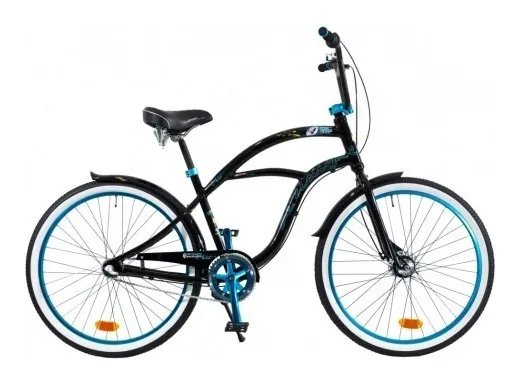 Велосипед Medano Artist Special Edition 26" Blue 17" (17" Чорний)