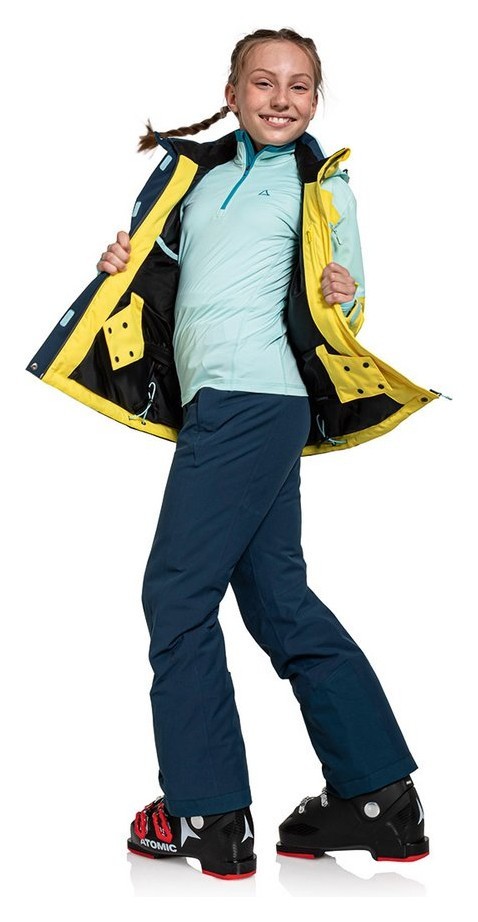 Куртка утепленная для подростков Schoeffel SKI JACKET WANNENKOPF G 128 Blue tint 7130 (10-30198-WRH)