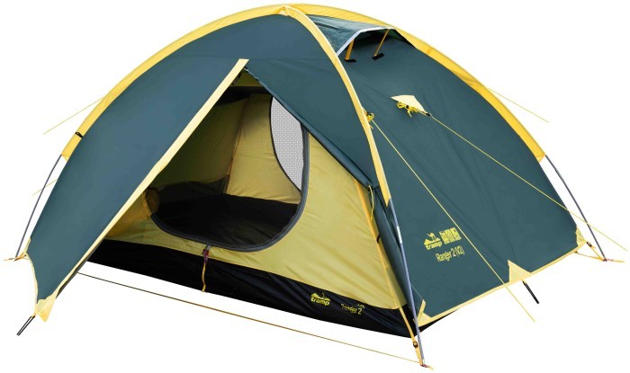 Намет Tramp Ranger 2 (v2) зелений TRT-099, укр, укр