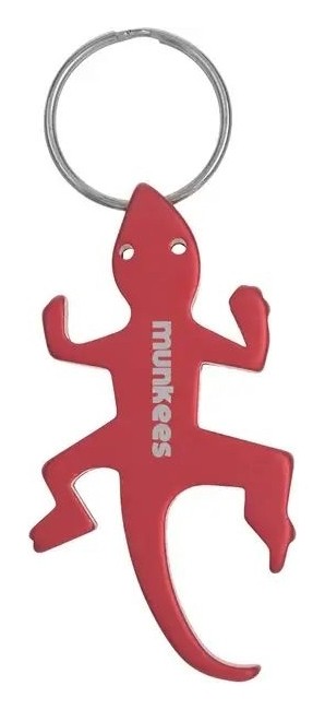Munkees 3411 брелок-відкривача Lizard red, укр, укр