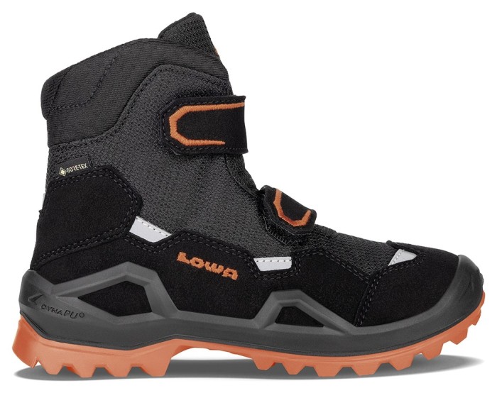 LOWA ботинки Milo Evo GTX MID Jr black-orange 35.0, укр, укр