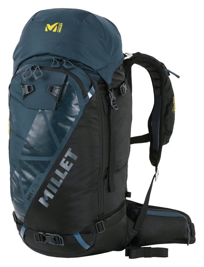 Рюкзак лавинный Millet NEO 40 ARS в комплекте с картриджами 40 L Orion blue/wild lime (MIS2098-WRH)