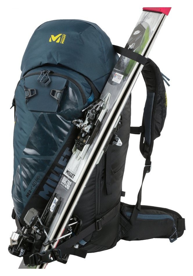 Рюкзак лавинный Millet NEO 40 ARS в комплекте с картриджами 40 L Orion blue/wild lime (MIS2098-WRH)