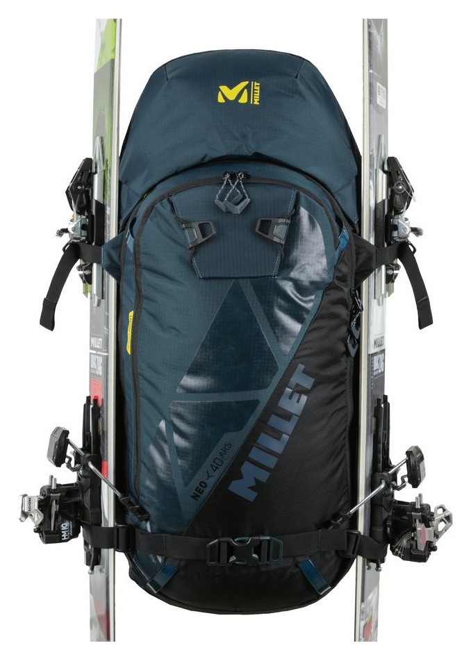Рюкзак лавинный Millet NEO 40 ARS в комплекте с картриджами 40 L Orion blue/wild lime (MIS2098-WRH)