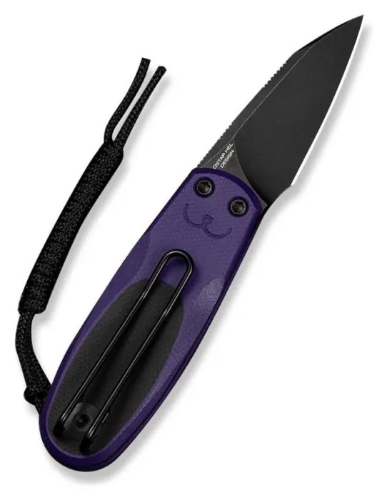 Нож складной карманный Civivi Purr, (4.65 см) Nitro-V / G10 фиолетовый/черный