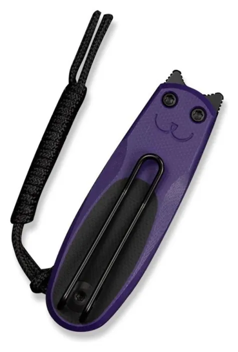 Нож складной карманный Civivi Purr, (4.65 см) Nitro-V / G10 фиолетовый/черный