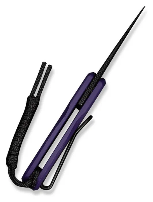 Нож складной карманный Civivi Purr, (4.65 см) Nitro-V / G10 фиолетовый/черный