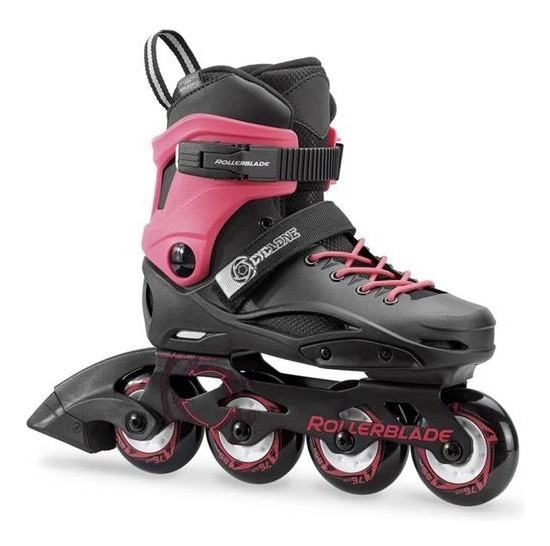 Роликові коньки для підлітків Rollerblade CYCLONE G 38-40 (240-255мм) Black/pink (7851700 7Y9), укр