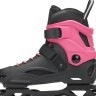 Роликові коньки для підлітків Rollerblade CYCLONE G 38-40 (240-255мм) Black/pink (7851700 7Y9), укр Фото - 3