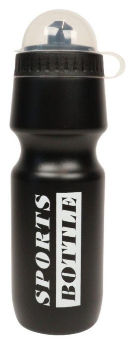 Фляга 850 мл чорний VLT SH-02 з ковпачком, укр, укр