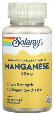 Manganese 50mg - 100 vcaps