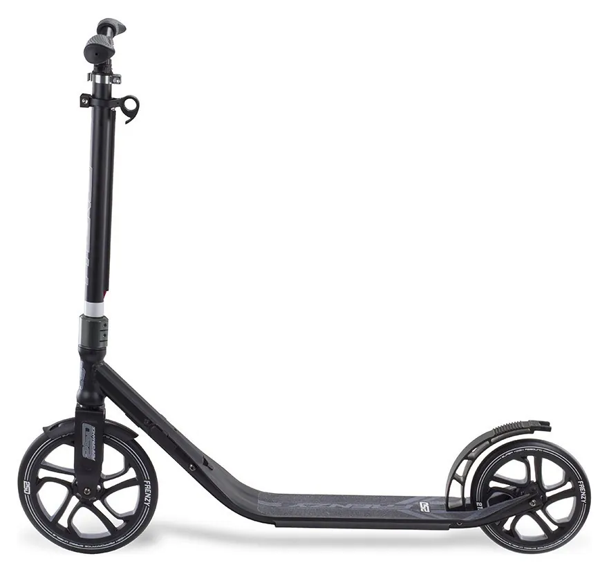 Самокат Frenzy Recreational 250 mm Black (Чорний)