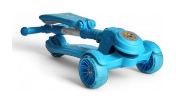 Дитячий самокат з сидінням 2 в 1 Big Wheels MK-4