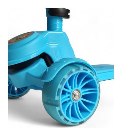 Дитячий самокат з сидінням 2 в 1 Big Wheels MK-4, укр, укр