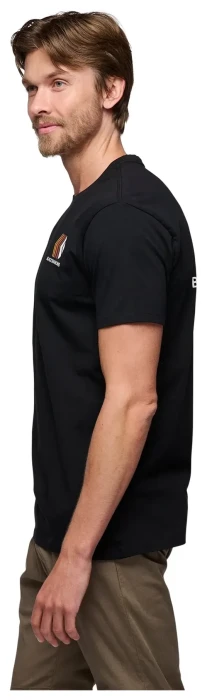 Мужская футболка Black Diamond M Faded SS Tee, Black, L