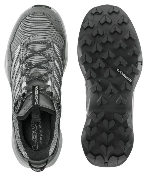 LOWA кросівки Maddox Pro LO grey-grey 40.0
