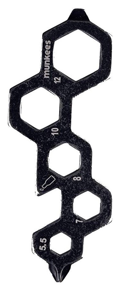 Munkees 2539 брелок-мультинструмент Tool Caterpillar black