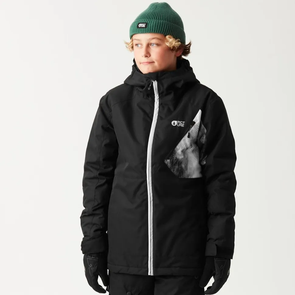 Picture Organic куртка лижна Daumy Jr 2026 black 10 (10)
