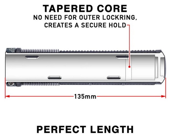 Грипси DMR DeathGrip2 Thick Flange [Black]