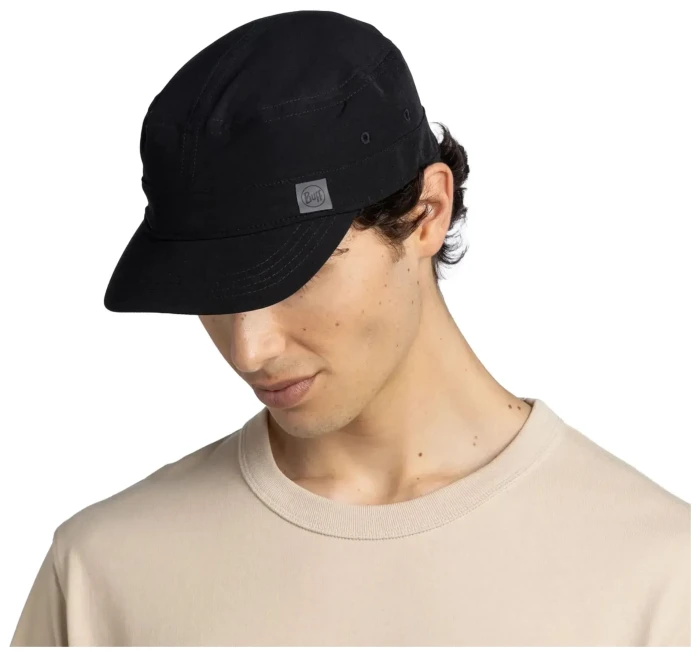 Кепка Buff Military Cap, Solid Black, L/XL