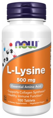 LYSINE 500mg - 100 tabs