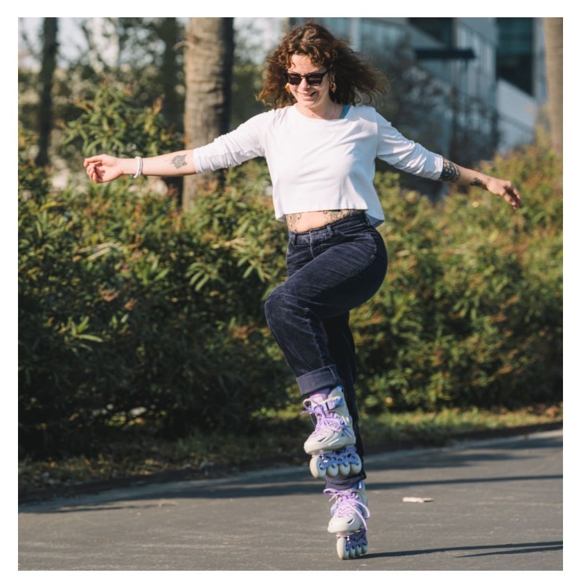 Ролики Flying Eagle Avian серые 39/40