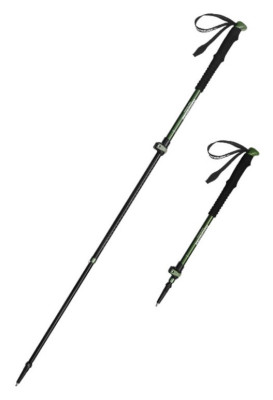 Трекінгова палиця 3-сек. Naturehike CNK2550DS010, 55-120 см, алюміній, зелена