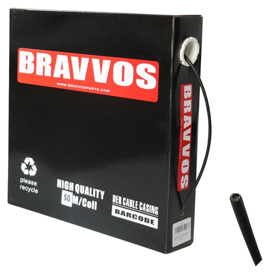 Сорочка троса перемикачів 50м BRAVVOS 4мм бабіна в коробці