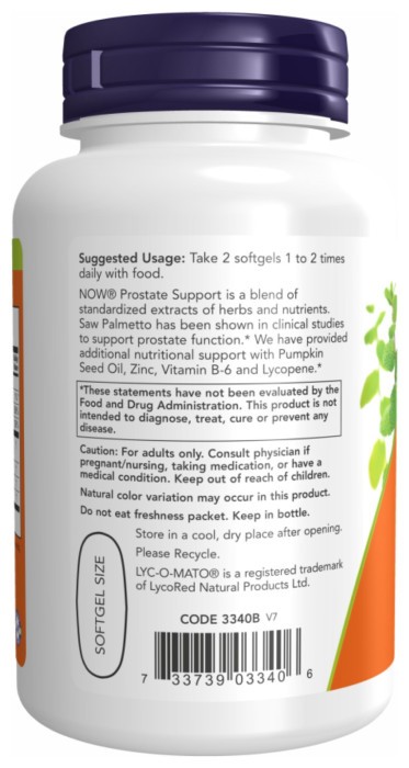 Prostate Support - 90 sgels