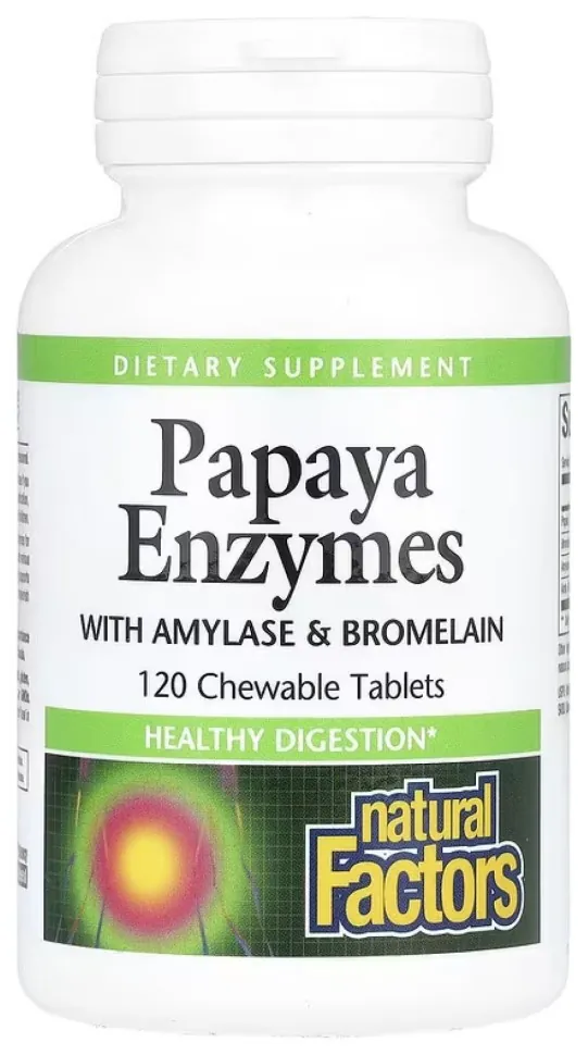 Papaya Enzymes - 120 tabs (DSN_2023-10-4702)