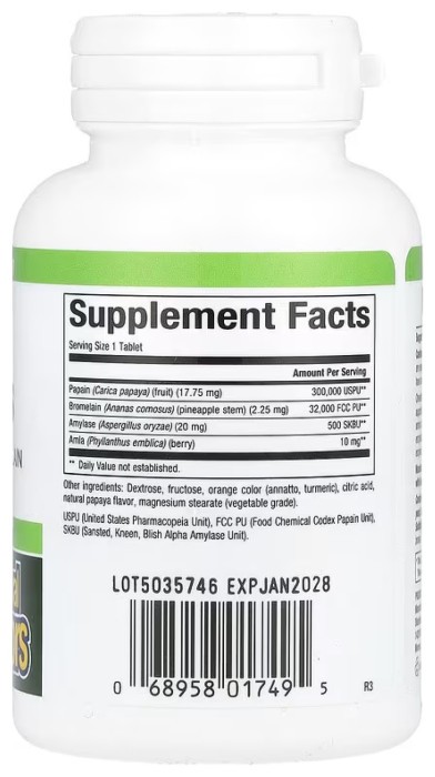 Papaya Enzymes - 120 tabs