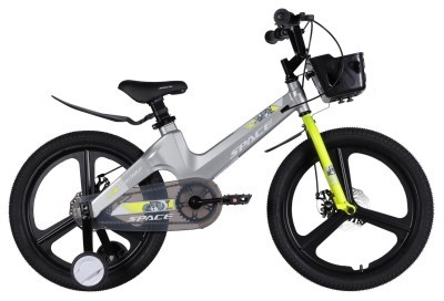 Велосипед MG 20" SPACE KID MOON DD рама-11,4" серый 2026