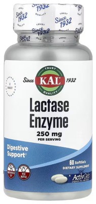Lactase Enzyme 250mg - 60 softgels