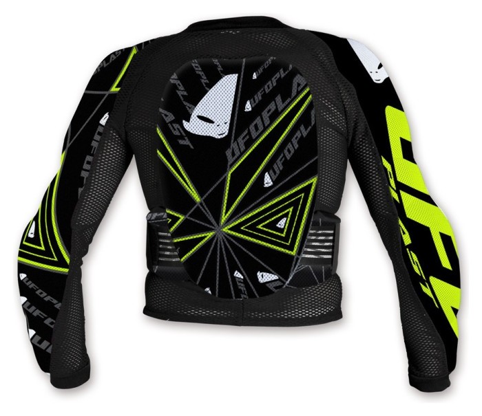 Куртка захисна спортивна підліткова UFO ULTRALIGHT 3.0 JR XL Black (PE02387)