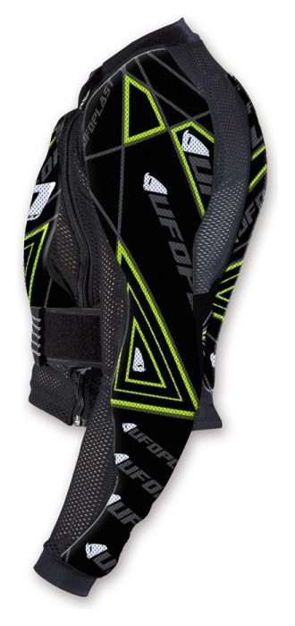 Куртка захисна спортивна підліткова UFO ULTRALIGHT 3.0 JR XL Black (PE02387)