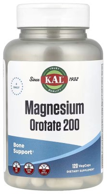 Magnesium Orotate 200mg - 120 vcaps