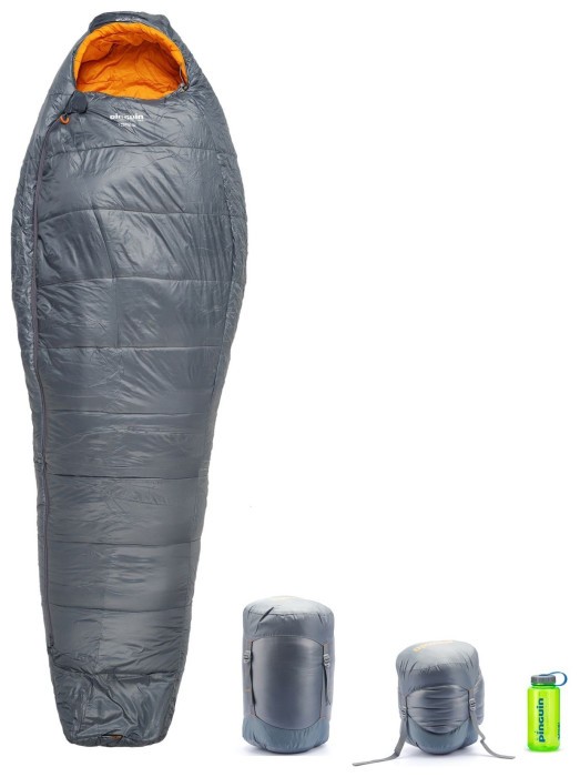 Спальный мешок Pinguin Topas (-1/-7°C), 195 см - Right Zip, Grey (PNG 231489) 2020