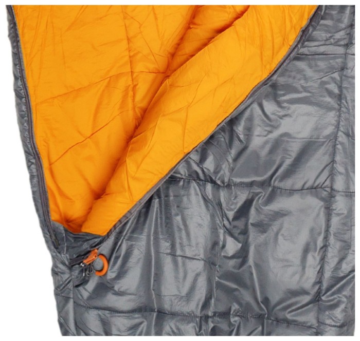 Спальный мешок Pinguin Topas (-1/-7°C), 195 см - Right Zip, Grey (PNG 231489) 2020