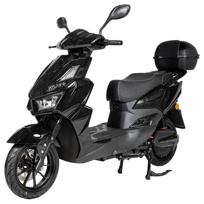 Электроскутер ATLAS Tiger Box 2000W Black