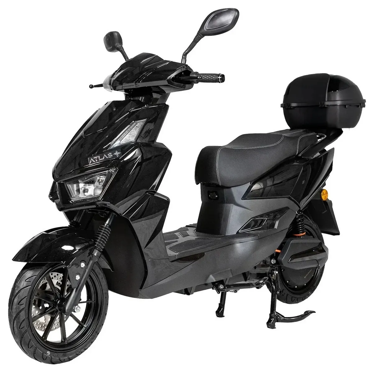Електроскутер ATLAS Tiger Box 2000W Black (TOK_3114)