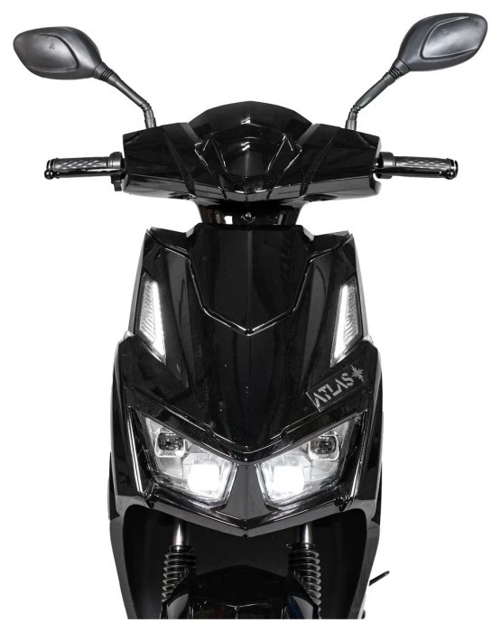 Электроскутер ATLAS Tiger Box 2000W Black