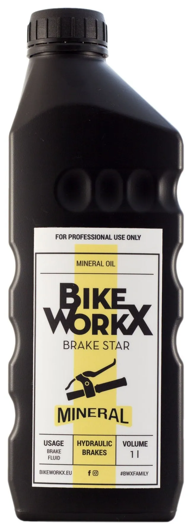 Гальмівна рідина BikeWorkX Brake Star Мінеральна олія 1л. (OBOD_BRAKEMINERAL/1)
