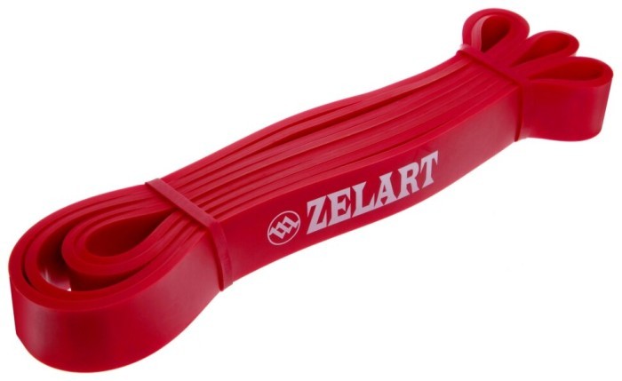 Резина для подтягиваний SP-Sport FI-3917-R POWER BANDS (2080x28x4,5мм, жесткость S), красный