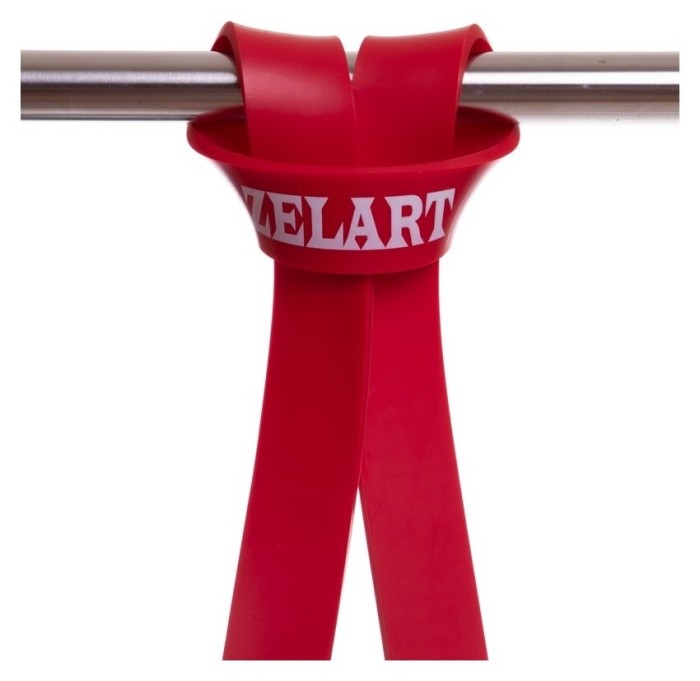 Резина для подтягиваний SP-Sport FI-3917-R POWER BANDS (2080x28x4,5мм, жесткость S), красный