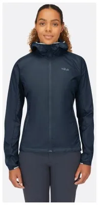 Вітровка жіноча Rab Vital Hoody Wmns, Tempest Blue, 12