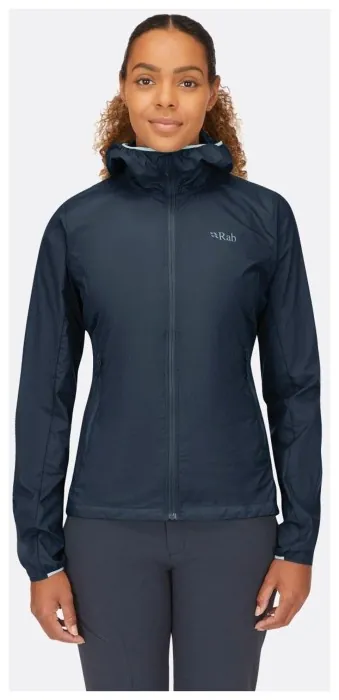 Вітровка жіноча Rab Vital Hoody Wmns, Tempest Blue, 12