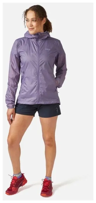 Вітровка жіноча Rab Vital Hoody Wmns, Tempest Blue, 12
