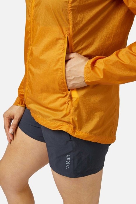 Вітровка жіноча Rab Vital Hoody Wmns, Tempest Blue, 12