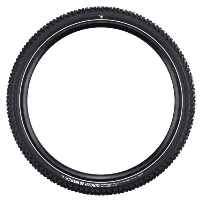 Покрышка 27.5x2.60 (65-584) Schwalbe HYBRID 365 JOHNNY WATTS PLUS Folding B/B-SK+RT HS618 ADDIX 365 67EPI 35B